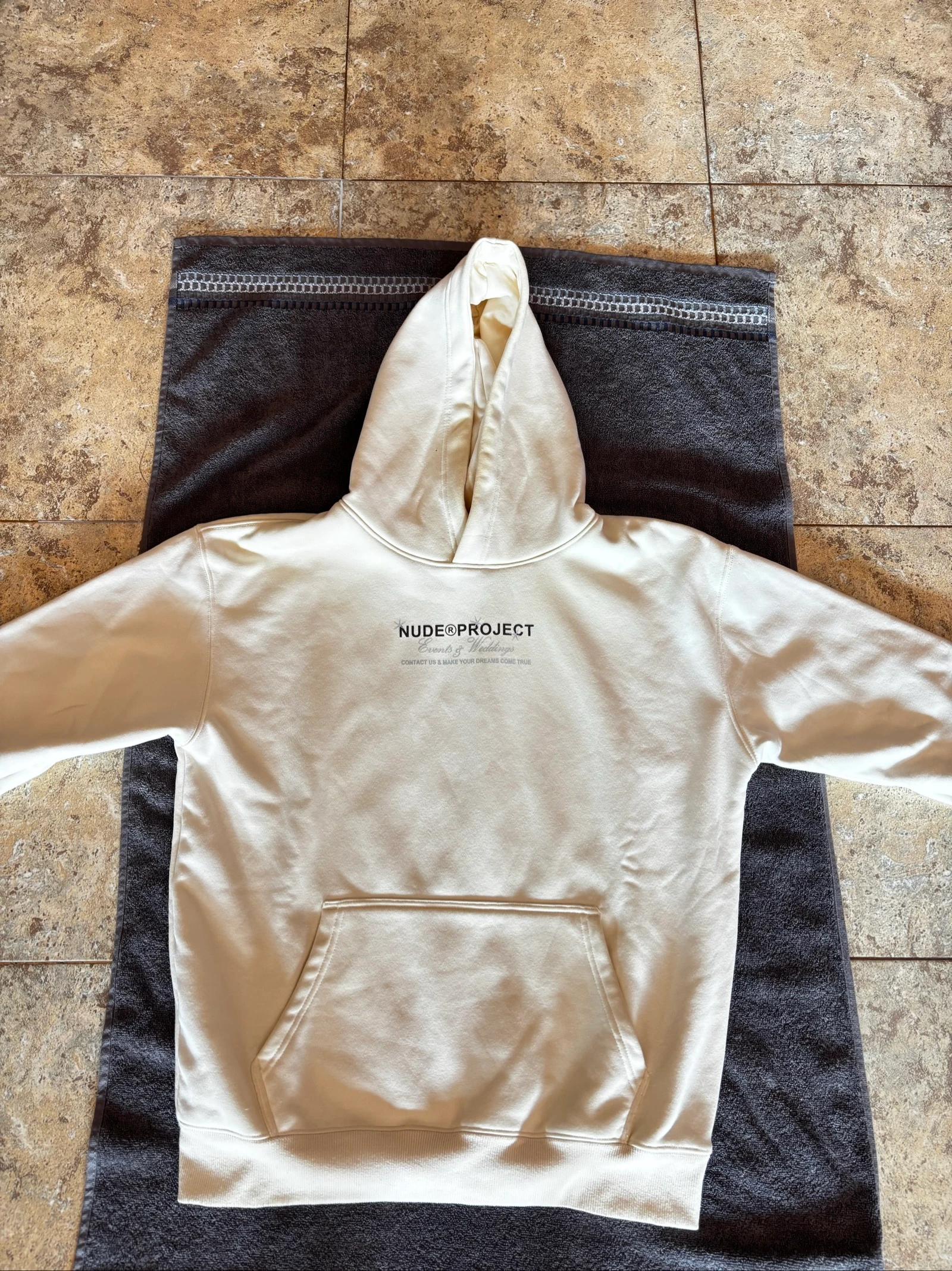 Sudadera Nude Project beige talla M